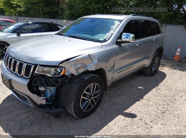 1C4RJFBG2LC263126 2020 JEEP GRAND CHEROKEE Silver Առջևի ձախ երեք քառորդ տեսարան