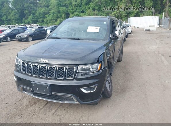 1C4RJFBG2LC332879 2020 JEEP GRAND CHEROKEE Black Առջևի ձախ երեք քառորդ տեսարան