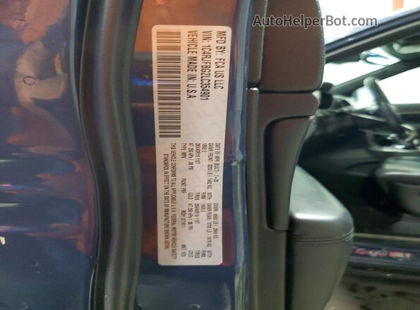 1C4RJFBG2LC354901 2020 JEEP GRAND Blue VIN sticker view