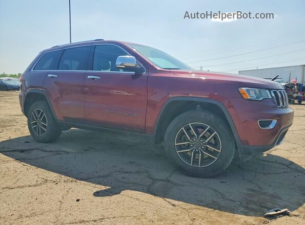 1C4RJFBG2MC773736 2021 JEEP GRAND Red Przód prawy