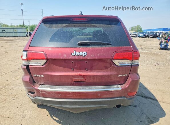 1C4RJFBG2MC773736 2021 JEEP GRAND Red Widok z tyłu