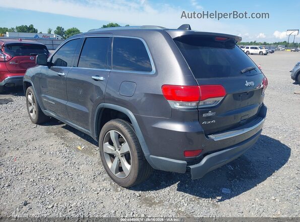 1C4RJFBG3GC421480 2016 JEEP GRAND CHEROKEE Gray Trasero izquierdo