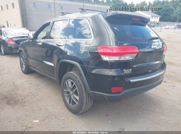 1C4RJFBG3HC862009 2017 JEEP GRAND CHEROKEE Черный Задняя левая четверть