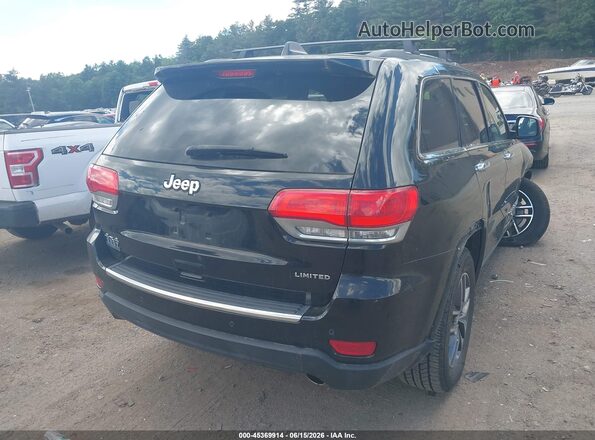 1C4RJFBG3HC862009 2017 JEEP GRAND CHEROKEE Черный Задняя правая четверть