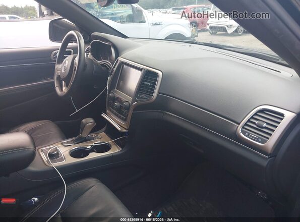 1C4RJFBG3HC862009 2017 JEEP GRAND CHEROKEE Черный Вид салона спереди