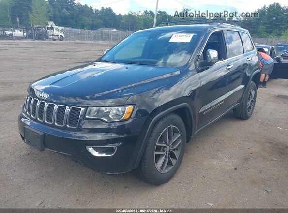 1C4RJFBG3HC862009 2017 JEEP GRAND CHEROKEE Черный Передняя левая четверть