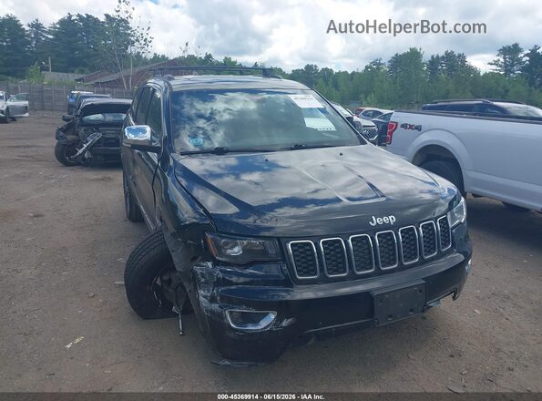 1C4RJFBG3HC862009 2017 JEEP GRAND CHEROKEE Черный Вид щитка приборов