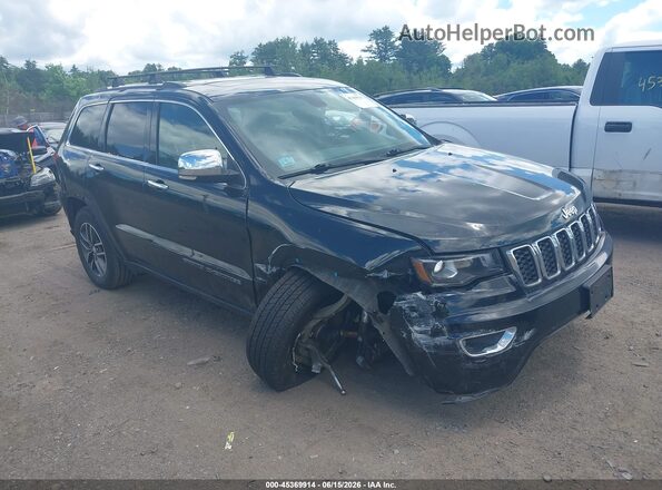 1C4RJFBG3HC862009 2017 JEEP GRAND CHEROKEE Черный Вид задней части салона