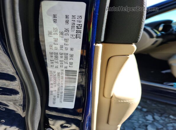1C4RJFBG3HC940160 2017 JEEP GRAND Blue 