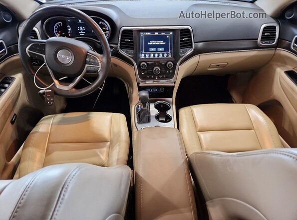 1C4RJFBG3JC296617 2018 JEEP GRAND Red Widok deski rozdzielczej