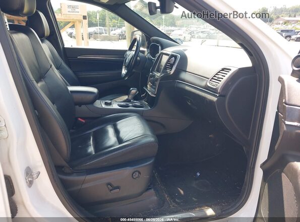 1C4RJFBG3JC398998 2018 JEEP GRAND CHEROKEE White Вид салону спереду