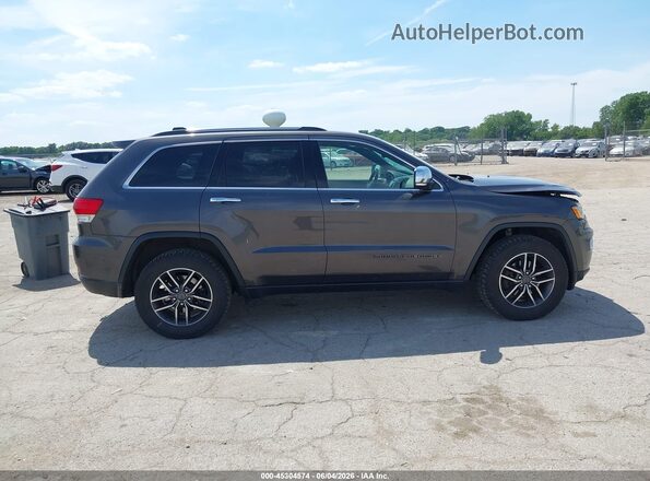 1C4RJFBG3KC763830 2019 JEEP GRAND CHEROKEE Gray უკანა სალონის ხედი