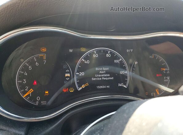 1C4RJFBG3KC791949 2019 JEEP GRAND Blue Vista del cuadro de instrumentos