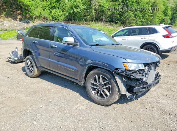 1C4RJFBG3KC791949 2019 JEEP GRAND Blue Delantero derecho