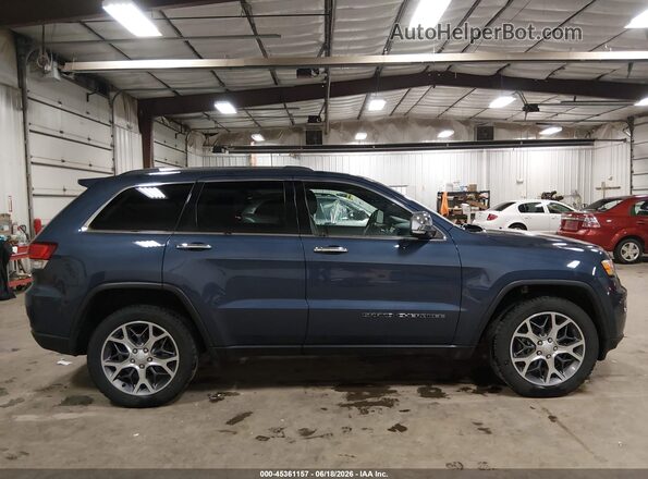 1C4RJFBG3LC196617 2020 JEEP GRAND CHEROKEE Blue Vista interior trasera