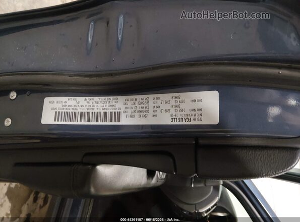 1C4RJFBG3LC196617 2020 JEEP GRAND CHEROKEE Blue Vista del compartimento del motor