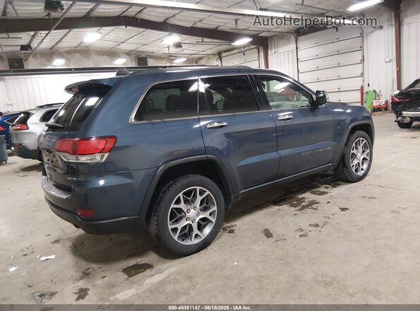 1C4RJFBG3LC196617 2020 JEEP GRAND CHEROKEE Blue Trasero derecho