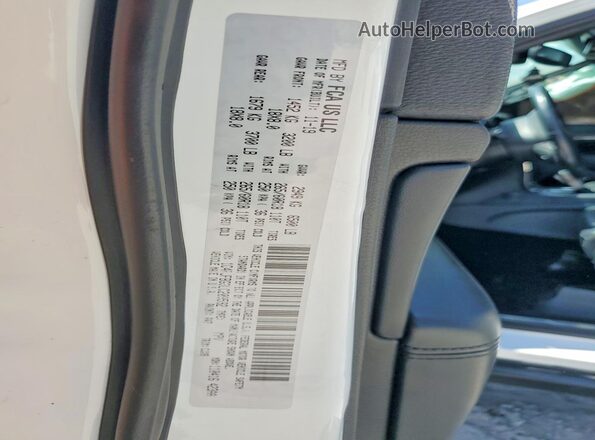 1C4RJFBG3LC209592 2020 JEEP GRAND White VIN sticker view