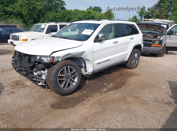 1C4RJFBG3LC299617 2020 JEEP GRAND CHEROKEE White Vista tres cuartos delantera izquierda