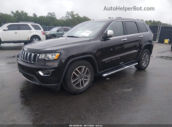 1C4RJFBG3LC317890 2020 JEEP GRAND CHEROKEE Black წინა მარცხენა ხედი სამი მეოთხედიდან