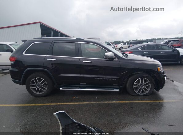 1C4RJFBG3LC317890 2020 JEEP GRAND CHEROKEE Black უკანა სალონის ხედი
