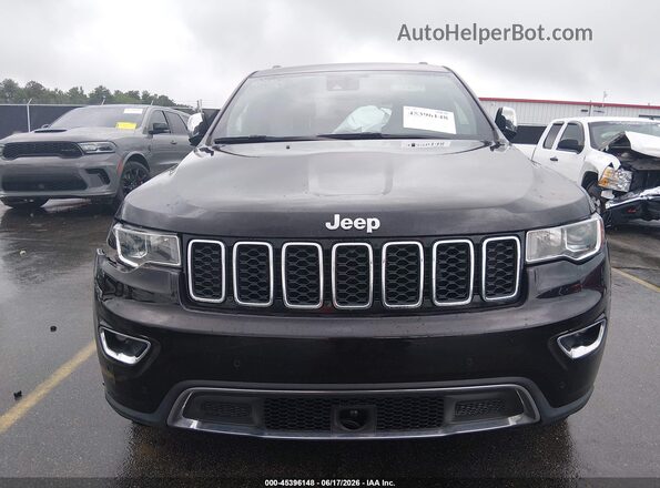 1C4RJFBG3LC317890 2020 JEEP GRAND CHEROKEE Black ხელსაწყოთა პანელის ხედი