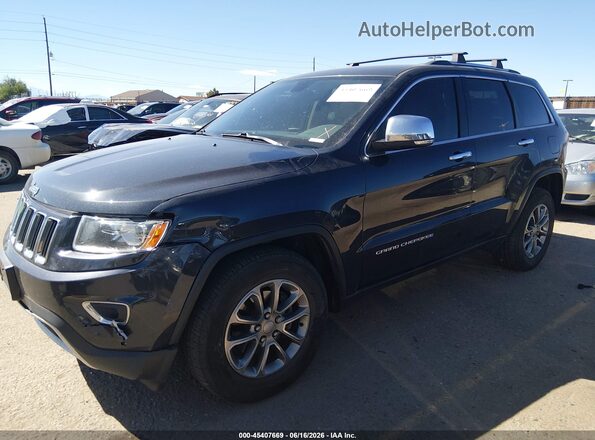 1C4RJFBG4GC381409 2016 JEEP GRAND CHEROKEE Blue Front left