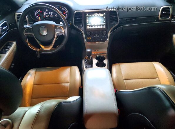 1C4RJFBG4GC432214 2016 JEEP GRAND Зеленый Вид панели приборов