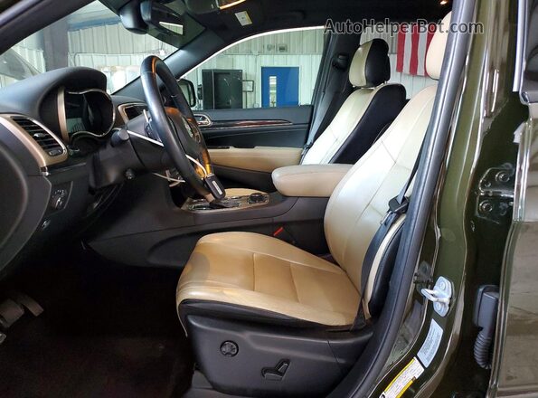 1C4RJFBG4GC432214 2016 JEEP GRAND Зеленый Вид салона спереди