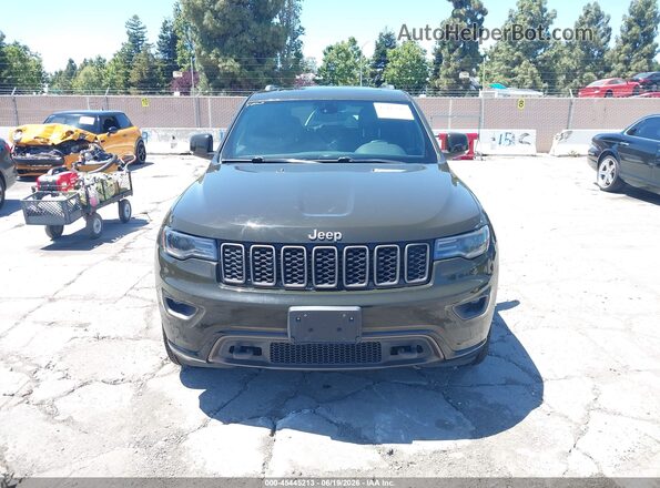 1C4RJFBG4GC480828 2016 JEEP GRAND CHEROKEE Green Սարքավորումների վահանակի տեսք