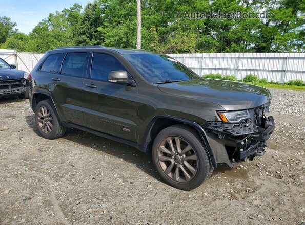 1C4RJFBG4GC489416 2016 JEEP GRAND Green Front right