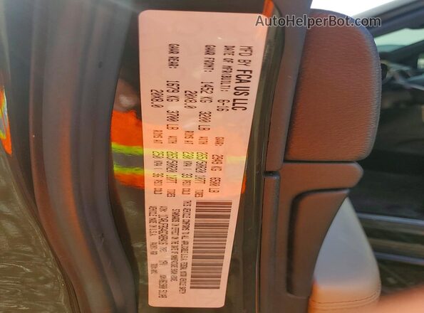 1C4RJFBG4GC489416 2016 JEEP GRAND Green 360 interior view