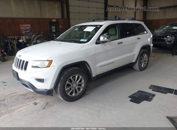 1C4RJFBG4GC494101 2016 JEEP GRAND CHEROKEE White Передня ліва чверть