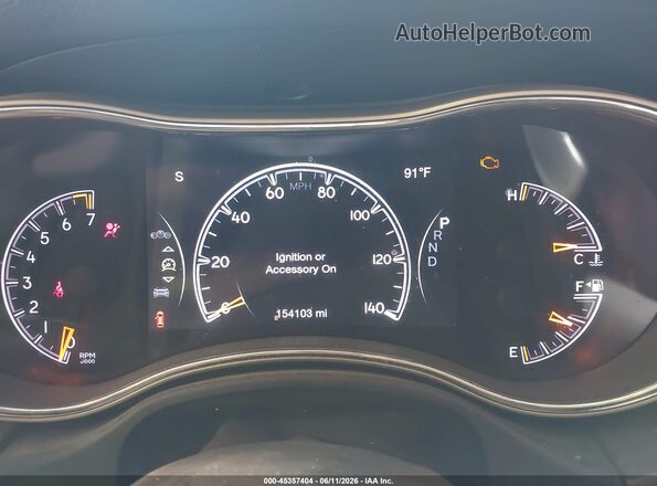 1C4RJFBG4GC494101 2016 JEEP GRAND CHEROKEE White Вид задніх сидінь