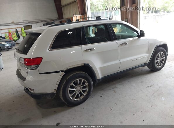 1C4RJFBG4GC494101 2016 JEEP GRAND CHEROKEE White Задня права чверть