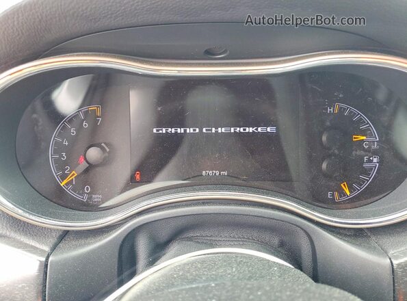 1C4RJFBG4HC738959 2017 JEEP GRAND Silver Widok zestawu wskaźników