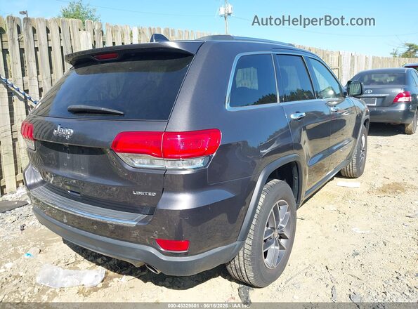 1C4RJFBG4HC875707 2017 JEEP GRAND CHEROKEE Gray 