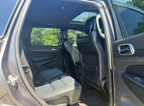 1C4RJFBG4JC181119 2018 JEEP GRAND Black წინა სალონის ხედი