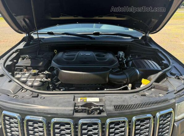 1C4RJFBG4JC181119 2018 JEEP GRAND Black უკანა სავარძლების ხედი