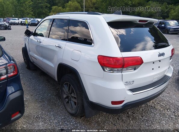 1C4RJFBG4JC214572 2018 JEEP GRAND CHEROKEE Белый Задняя левая четверть