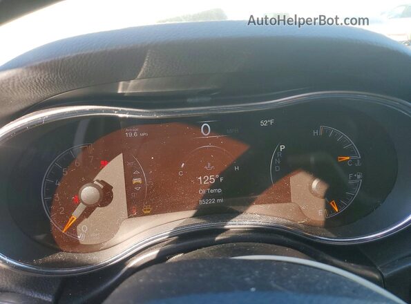 1C4RJFBG4JC478892 2018 JEEP GRAND White Instrument cluster view