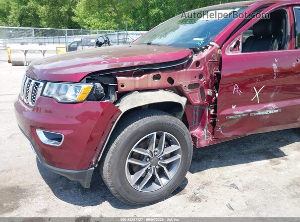 1C4RJFBG4KC595664 2019 JEEP GRAND CHEROKEE Темно-бордовый Вид спереди