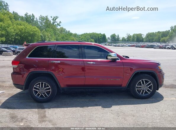 1C4RJFBG4KC595664 2019 JEEP GRAND CHEROKEE Темно-бордовый Панорамный вид салона 360°