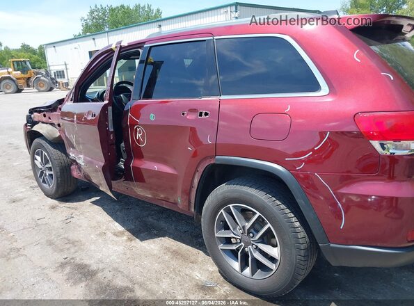 1C4RJFBG4KC595664 2019 JEEP GRAND CHEROKEE Темно-бордовый 