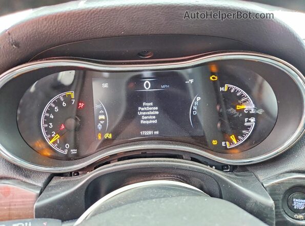 1C4RJFBG4KC607019 2019 JEEP GRAND Black Vista del cuadro de instrumentos