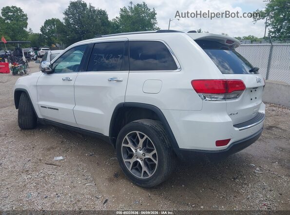 1C4RJFBG4KC679953 2019 JEEP GRAND CHEROKEE White Задня ліва чверть