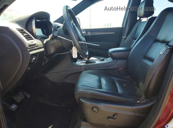 1C4RJFBG4KC801372 2019 JEEP GRAND Red Front interior view