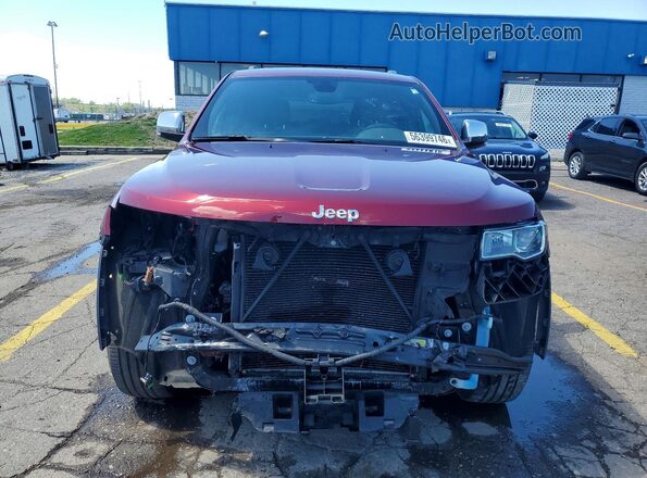 1C4RJFBG4KC801372 2019 JEEP GRAND Red Front view
