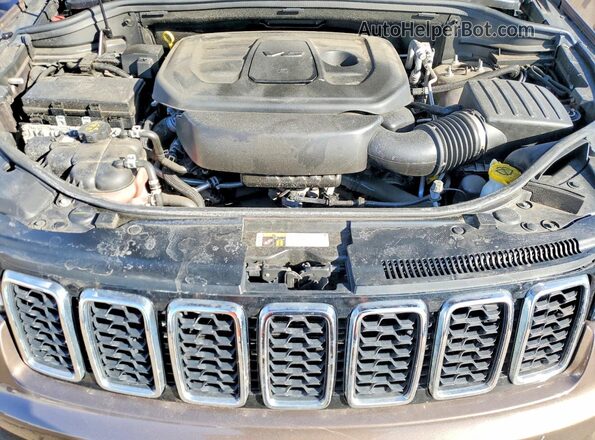 1C4RJFBG4LC282812 2020 JEEP GRAND Charcoal Rear interior view