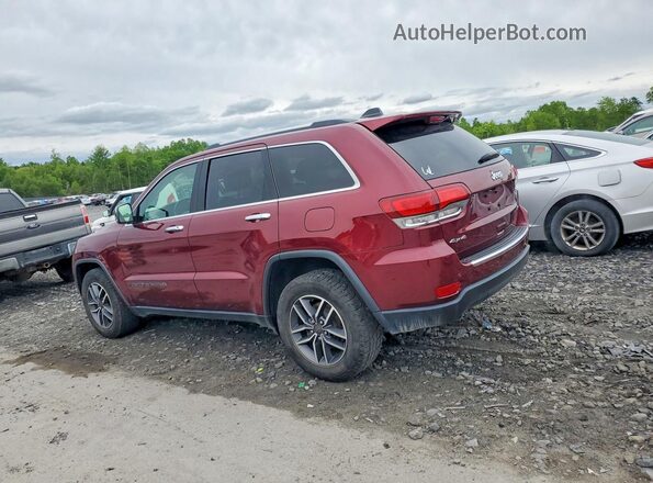 1C4RJFBG4LC397006 2020 JEEP GRAND Бордовый Задняя левая четверть